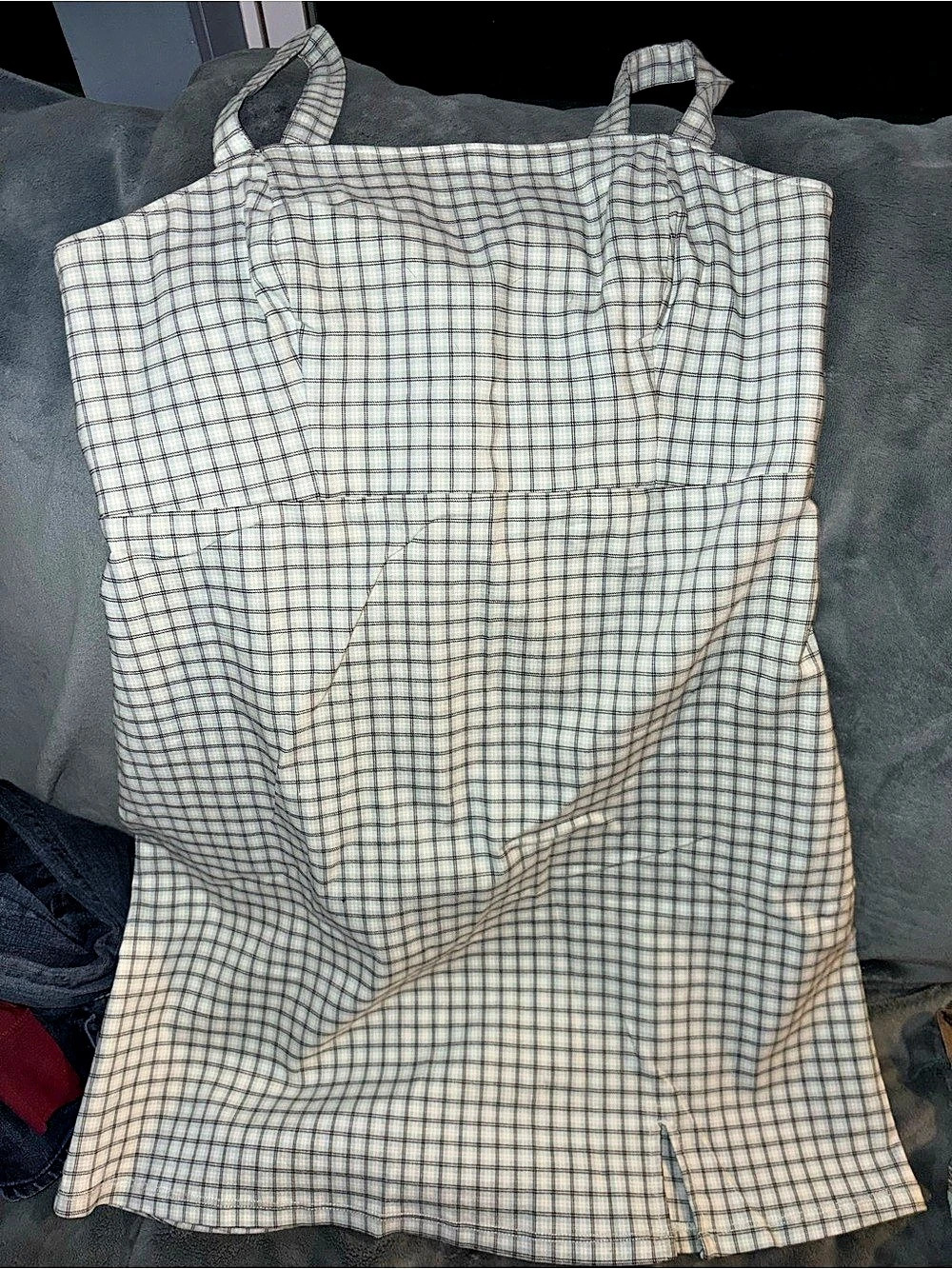 Hollister Plaid Mini Dress Size Large